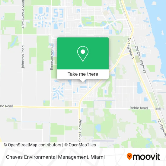 Chaves Environmental Management map