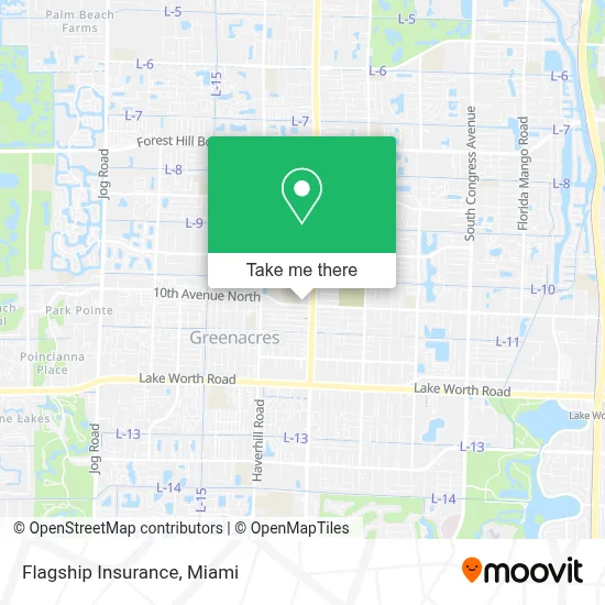 Flagship Insurance map