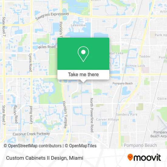 Custom Cabinets II Design map