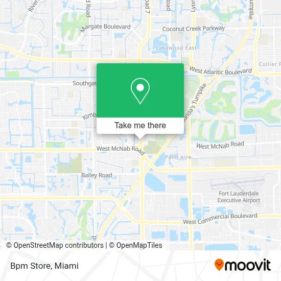 Bpm Store map