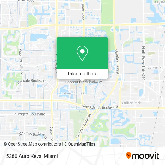 5280 Auto Keys map