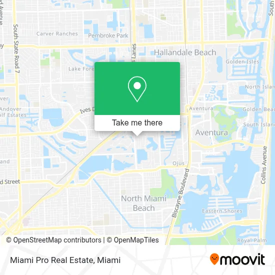 Miami Pro Real Estate map