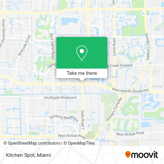 Kitchen Spot map