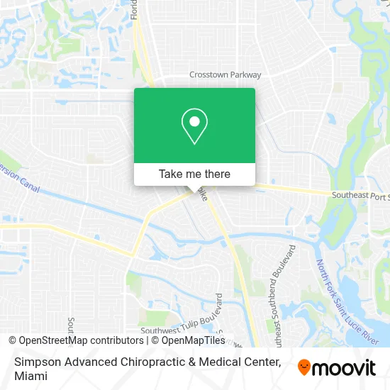 Simpson Advanced Chiropractic & Medical Center map