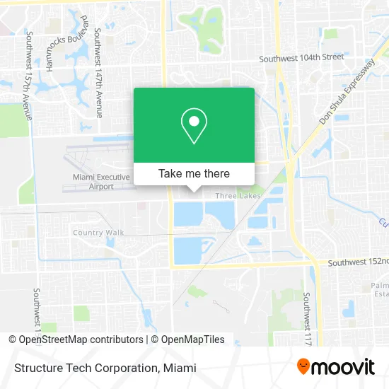 Structure Tech Corporation map