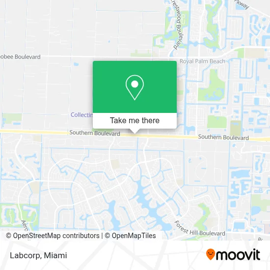 Labcorp map