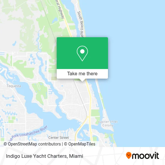 Indigo Luxe Yacht Charters map