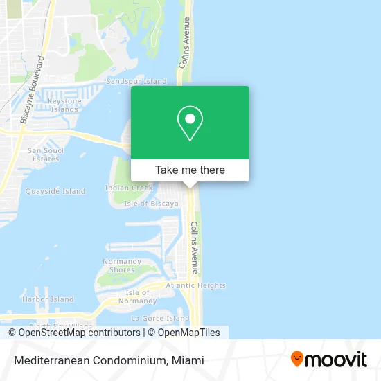 Mediterranean Condominium map