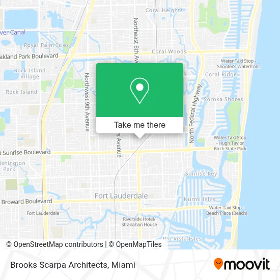 Brooks Scarpa Architects map