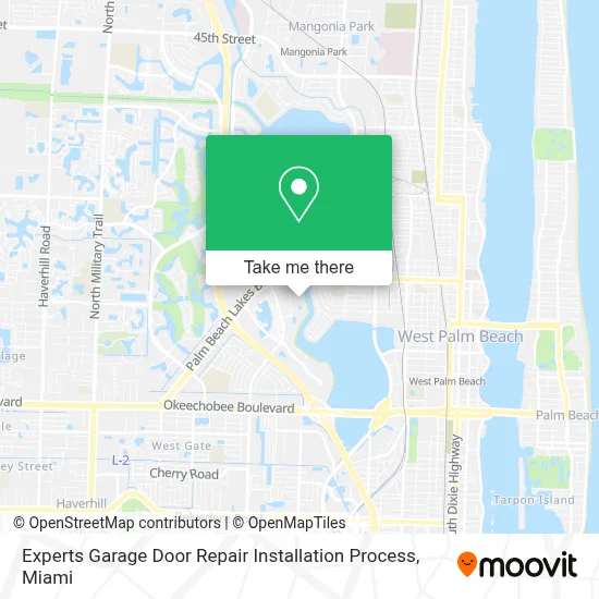 Experts Garage Door Repair Installation Process map