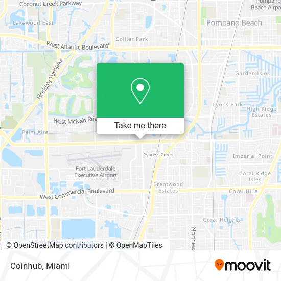 Coinhub map