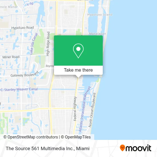 The Source 561 Multimedia Inc. map