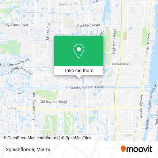 Splashflorida map