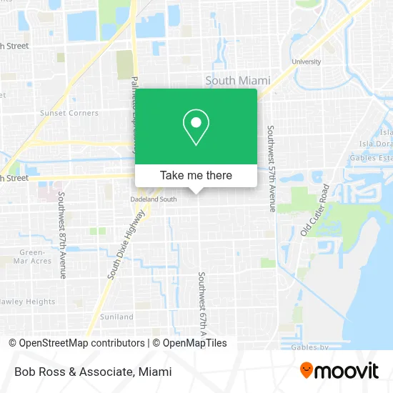 Bob Ross & Associate map