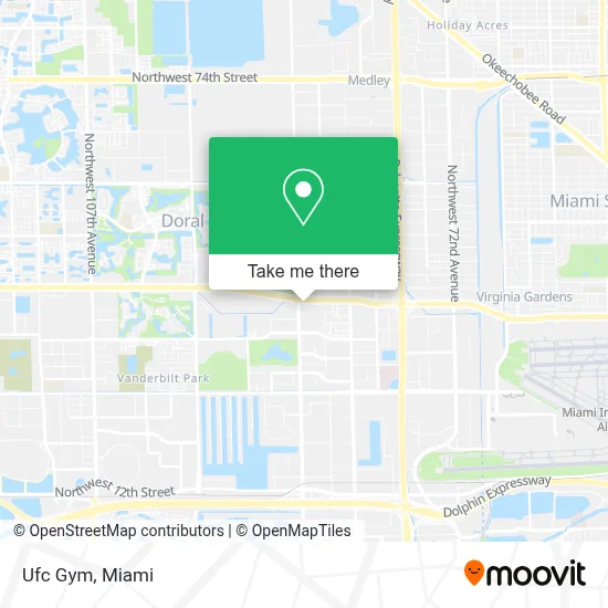 Ufc Gym map