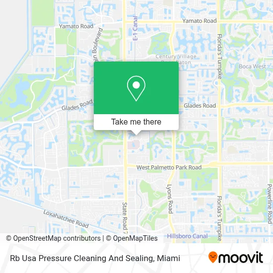 Rb Usa Pressure Cleaning And Sealing map