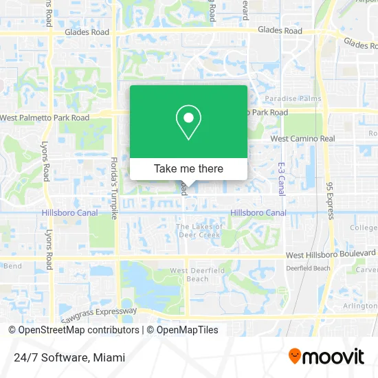 24/7 Software map