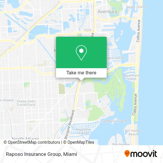 Raposo Insurance Group map