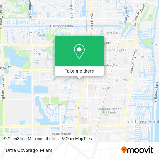 Ultra Coverage map