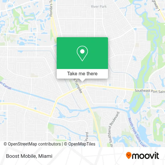 Boost Mobile map
