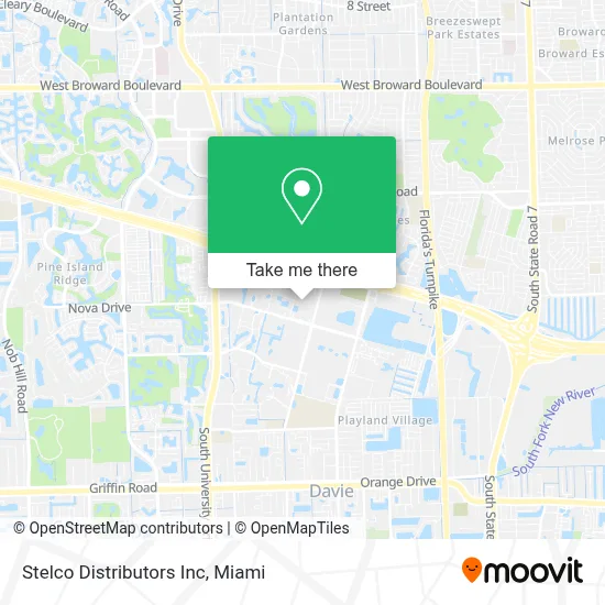 Stelco Distributors Inc map