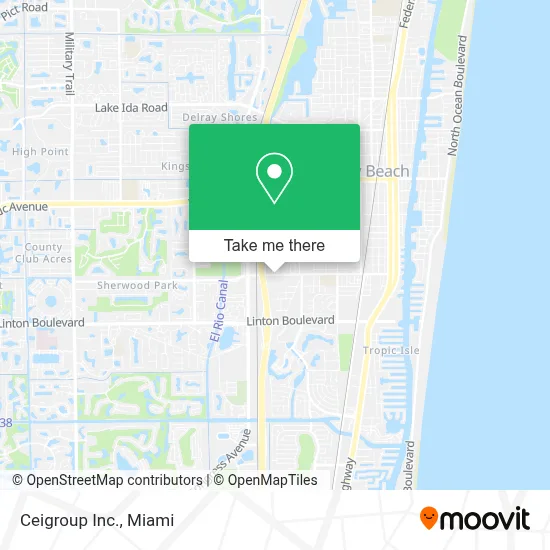 Ceigroup Inc. map