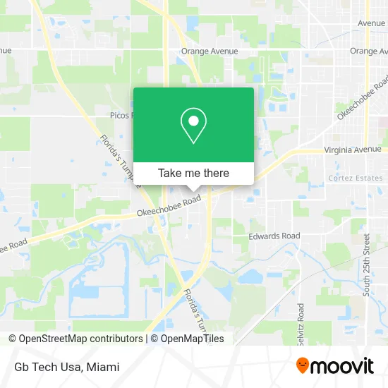 Gb Tech Usa map