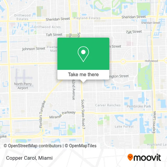 Copper Carol map