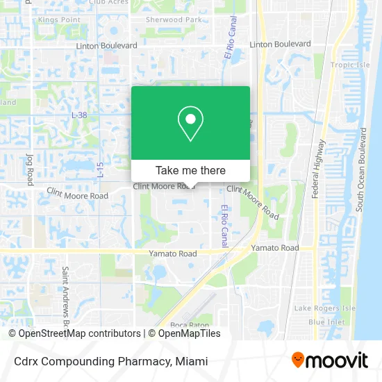 Cdrx Compounding Pharmacy map