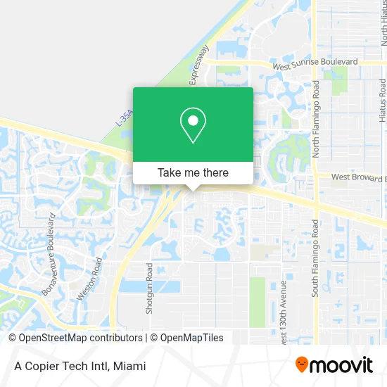 A Copier Tech Intl map