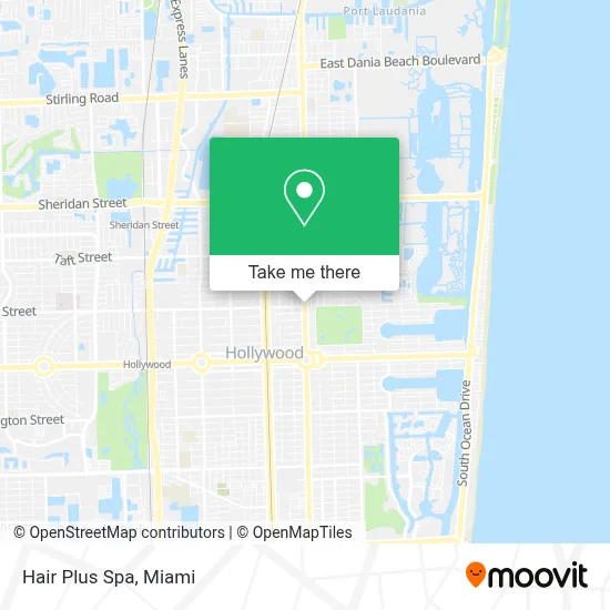 Hair Plus Spa map