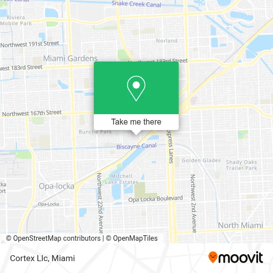 Cortex Llc map