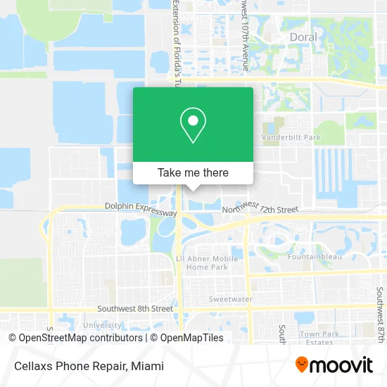 Cellaxs Phone Repair map
