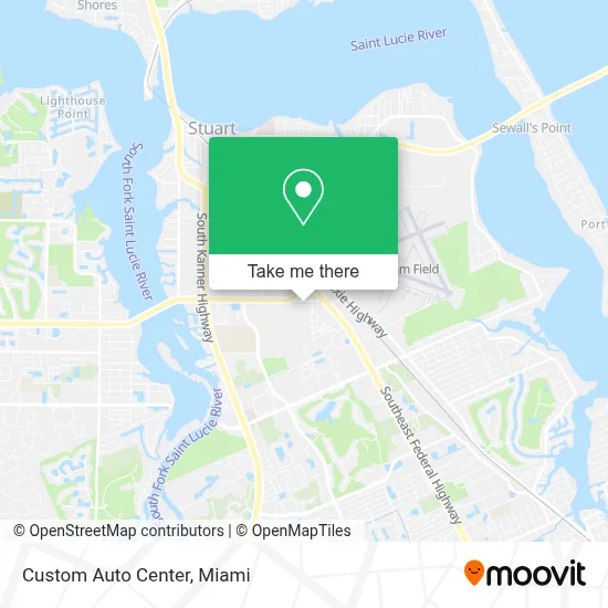 Custom Auto Center map