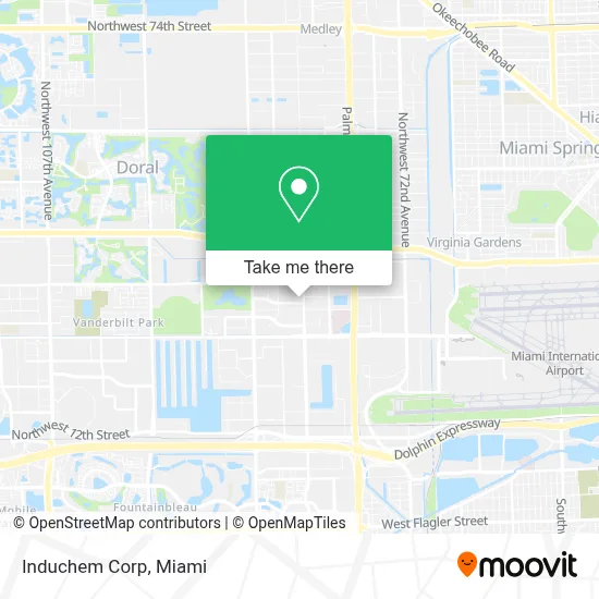 Induchem Corp map