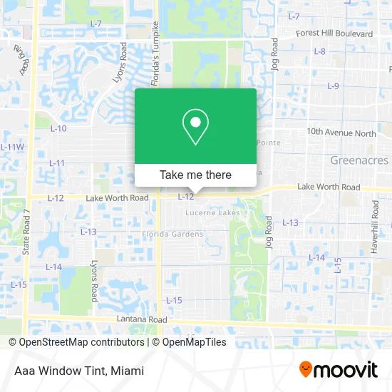 Aaa Window Tint map