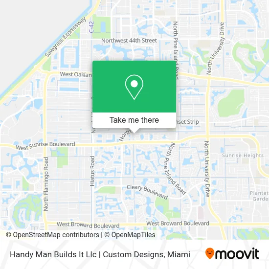 Handy Man Builds It Llc | Custom Designs map
