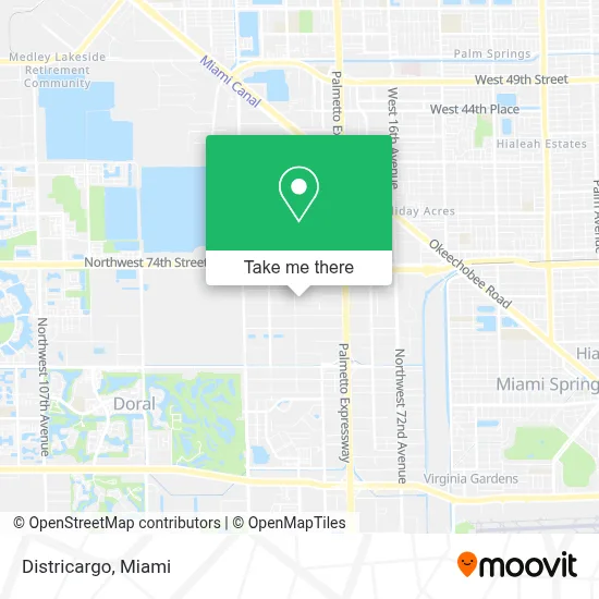 Districargo map