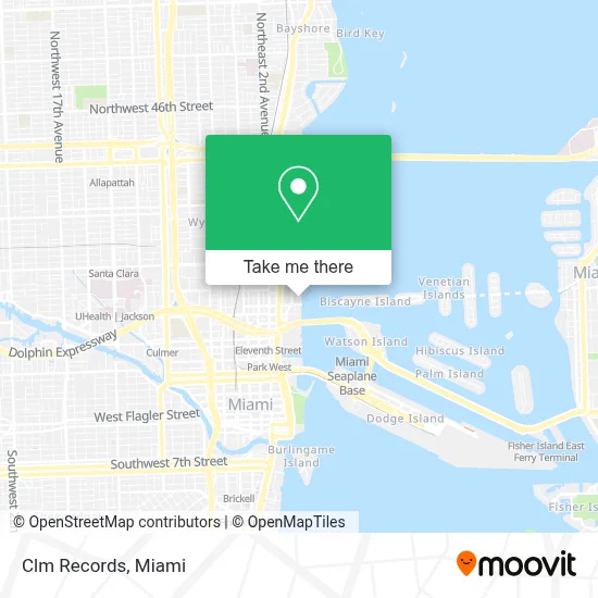 Clm Records map