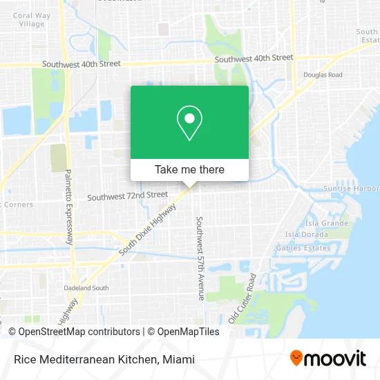 Rice Mediterranean Kitchen map