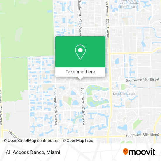 All Access Dance map