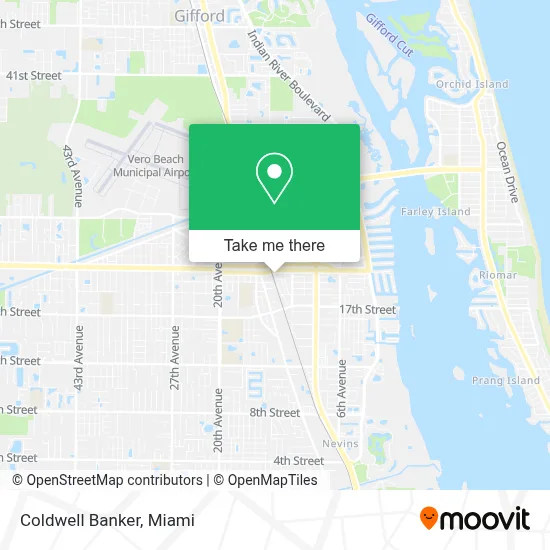 Coldwell Banker map