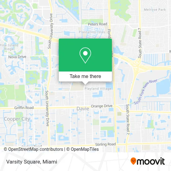 Varsity Square map