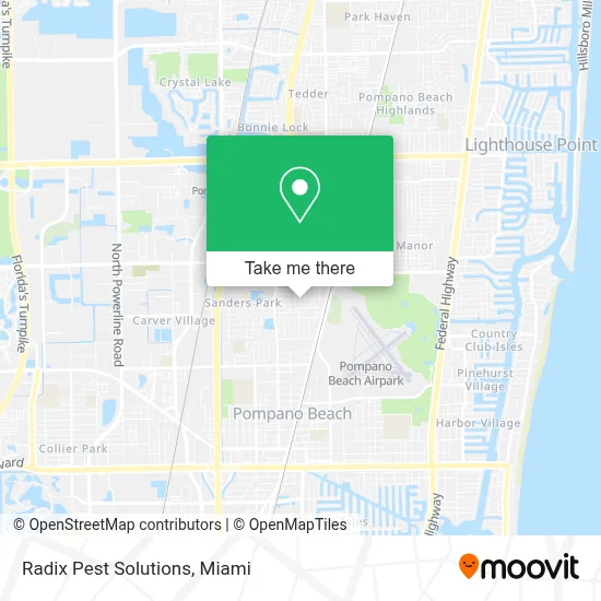 Radix Pest Solutions map