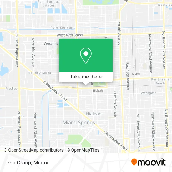 Pga Group map