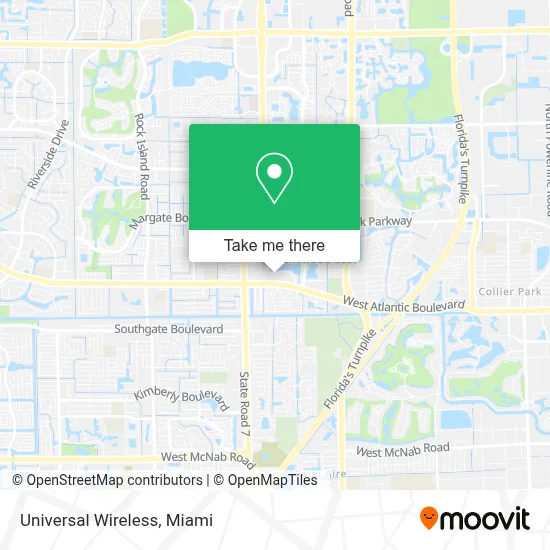 Universal Wireless map