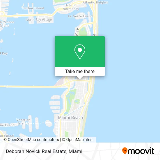 Deborah Novick Real Estate map