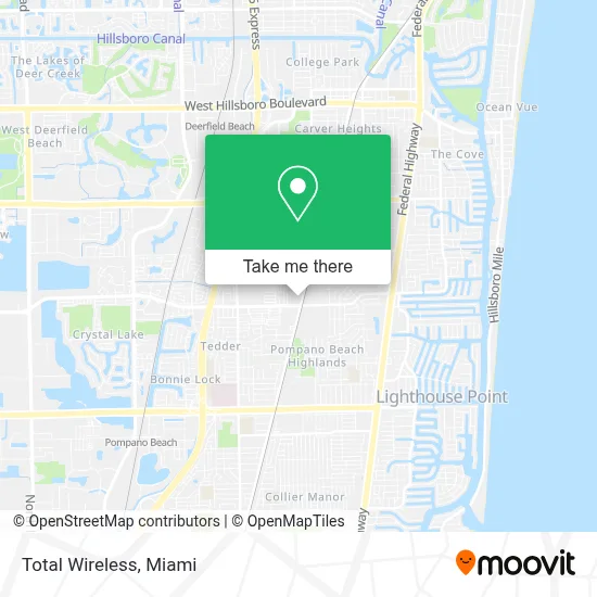 Total Wireless map