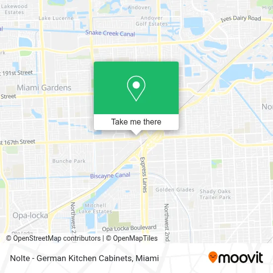Nolte - German Kitchen Cabinets map