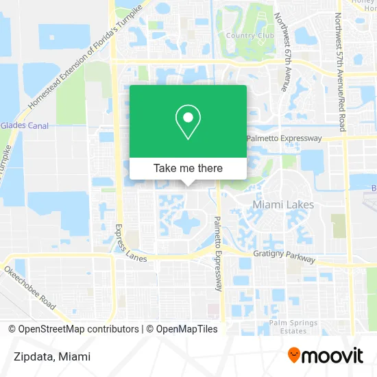 Zipdata map